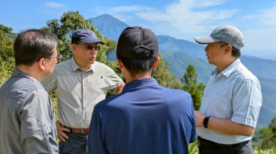 強化馬太鞍溪堰塞湖應變作為 ，林業保育署拜會花蓮縣政府攜手合作防災。